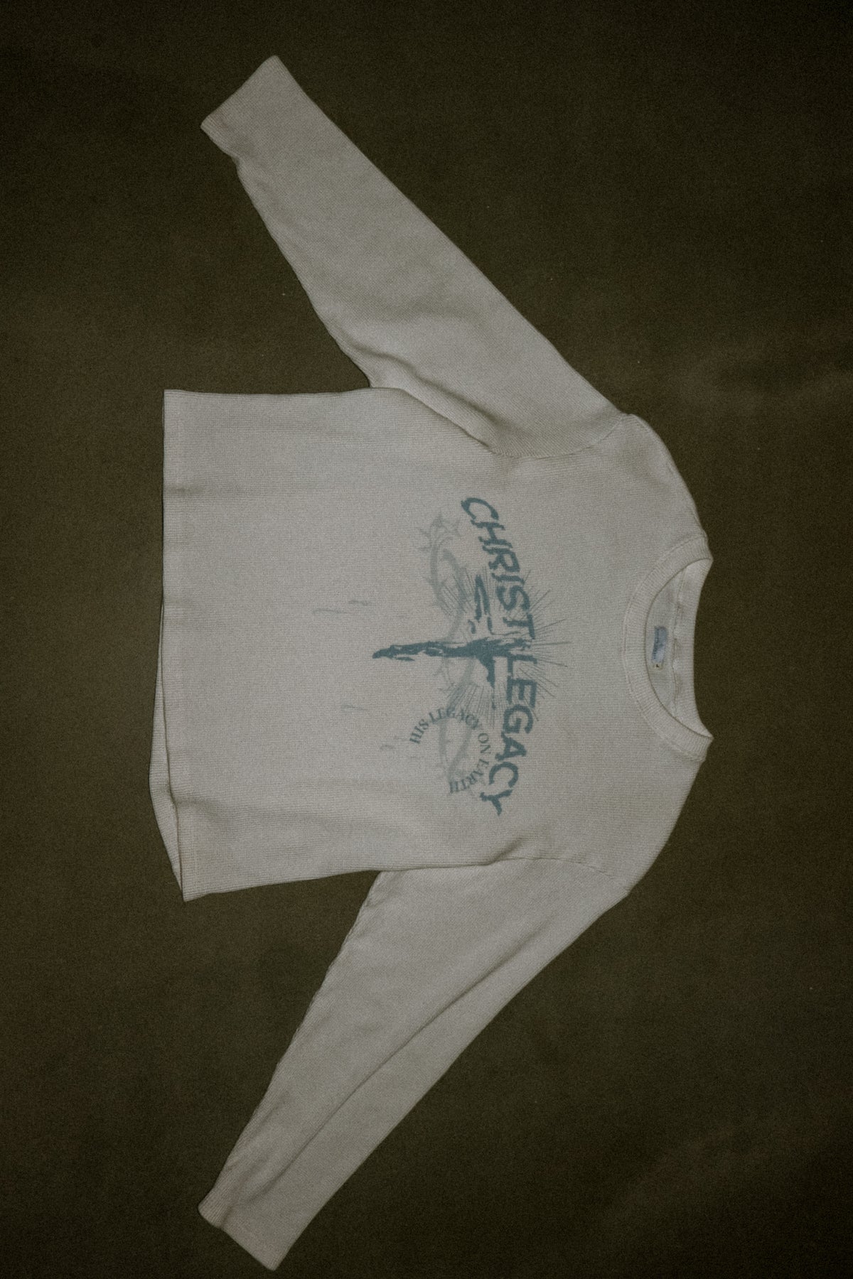 ‘Victory is the Lords’ Waffle knit