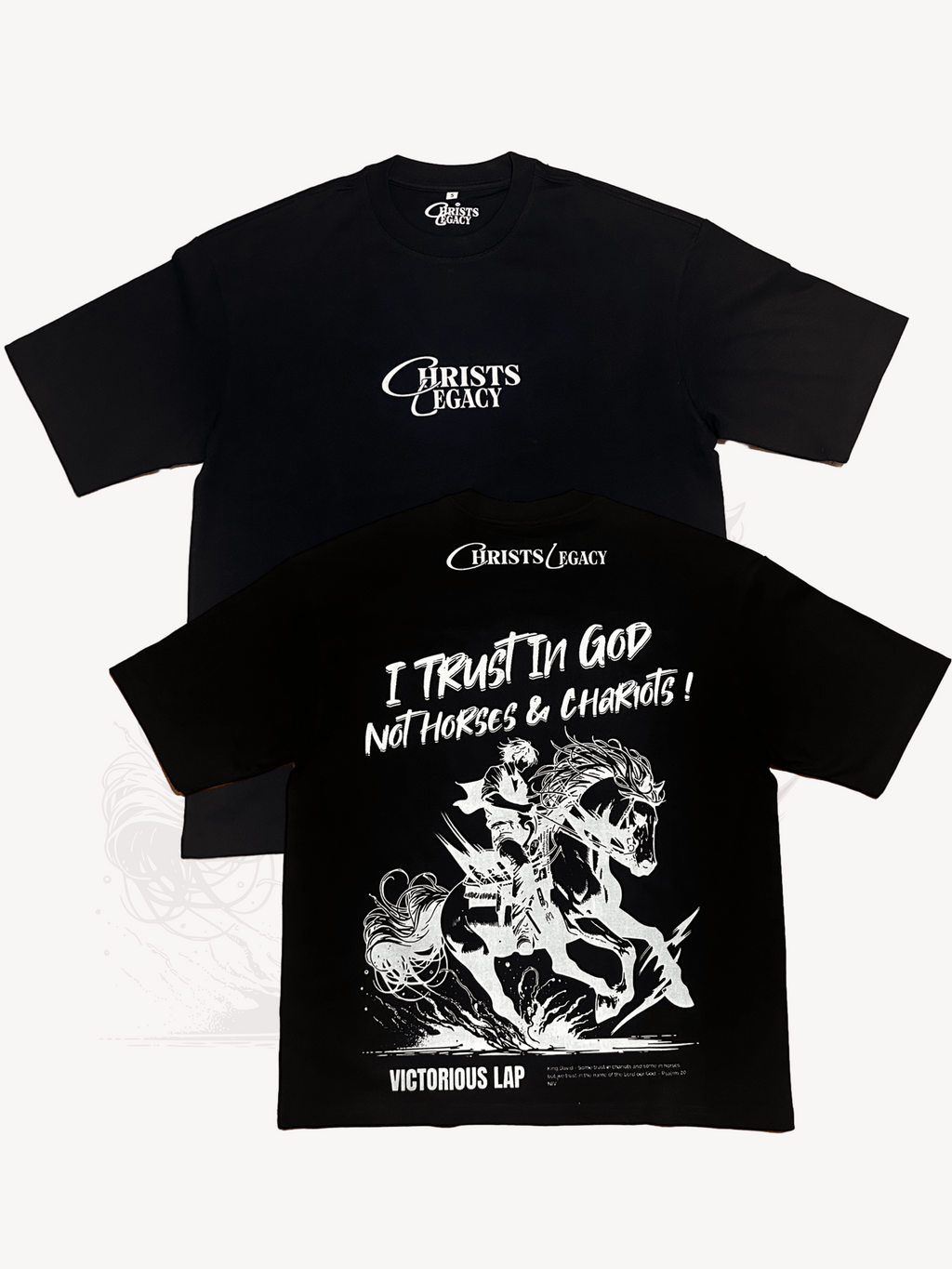 OVERSIZED ‘Trust In God’ BLACK