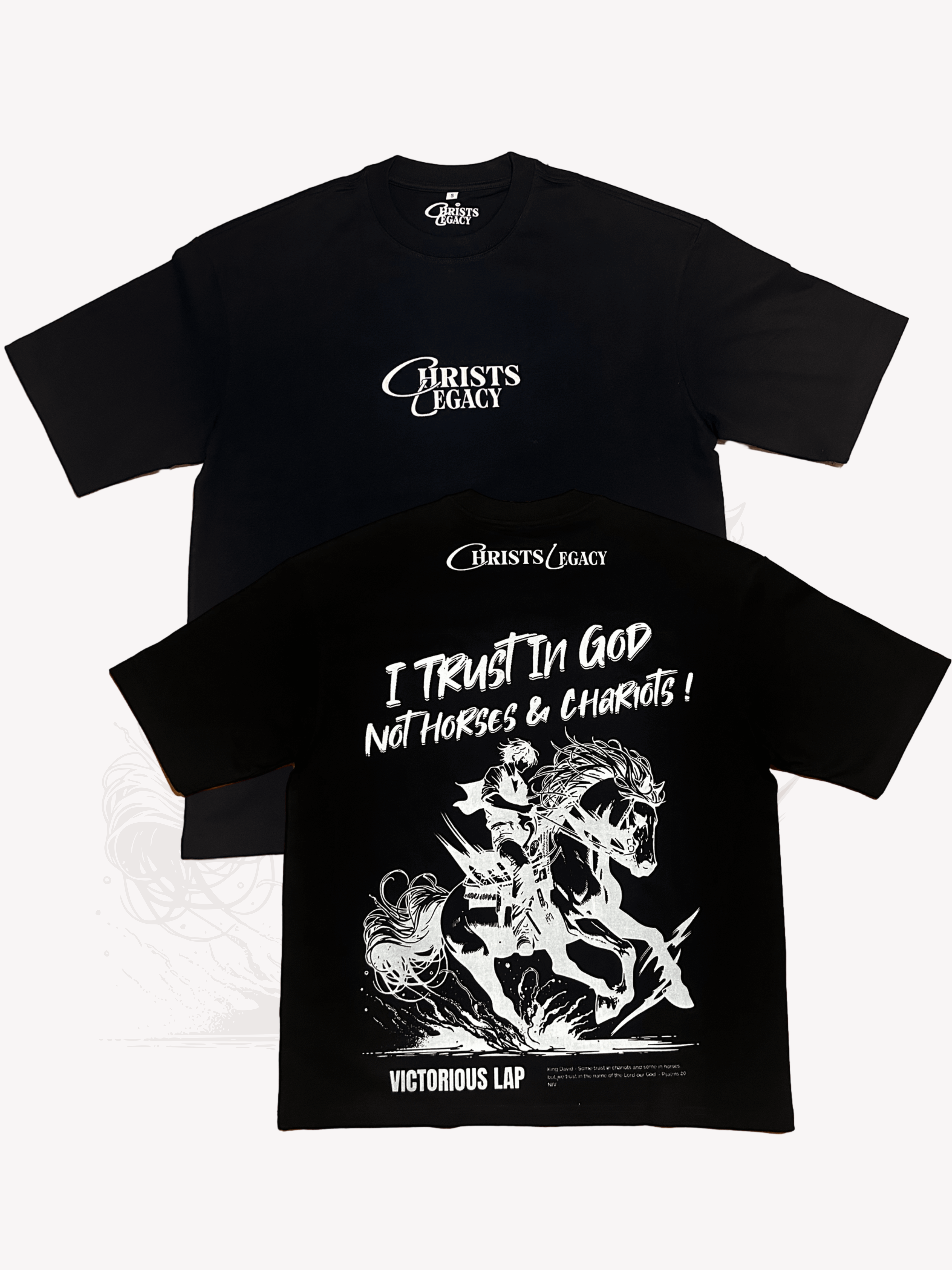 OVERSIZED ‘Trust In God’ BLACK