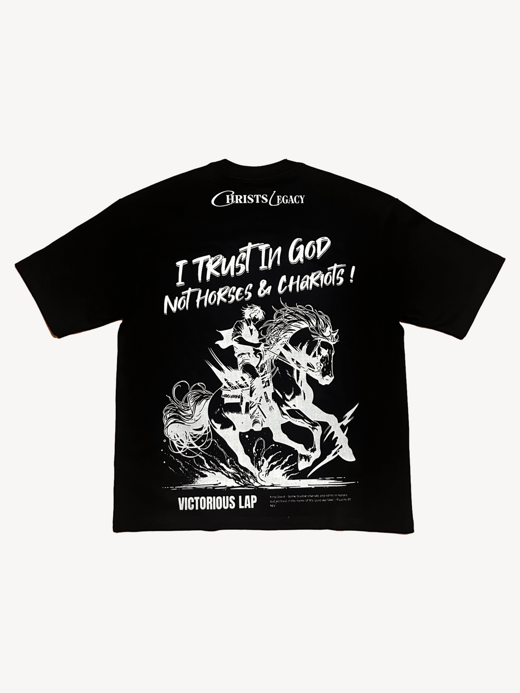 OVERSIZED ‘Trust In God’ BLACK