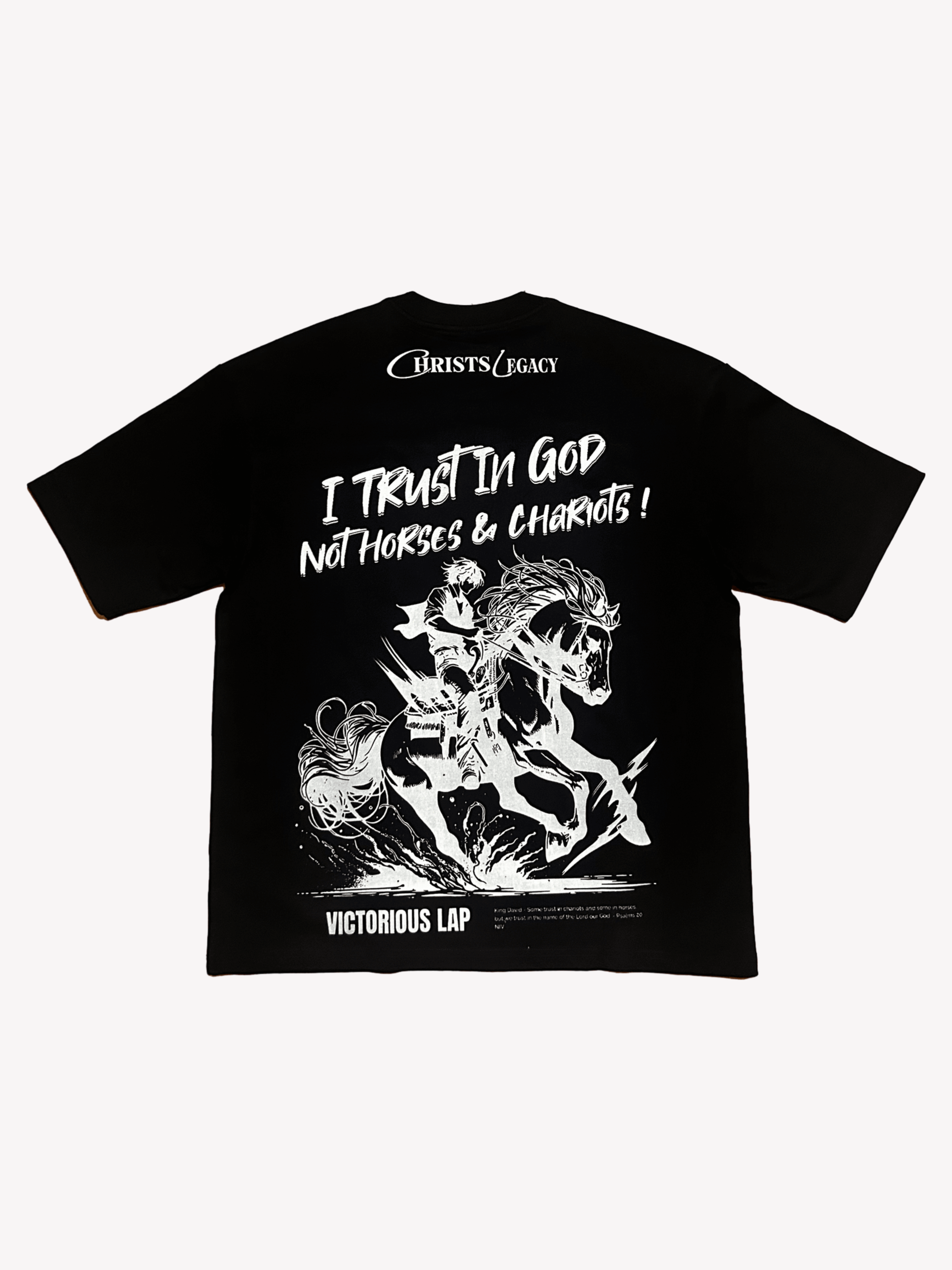 OVERSIZED ‘Trust In God’ BLACK
