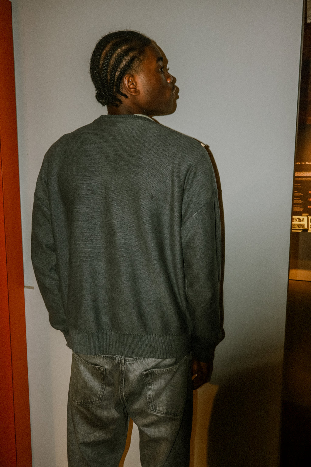 Knitted ‘His Legacy Reigns’ Sweater