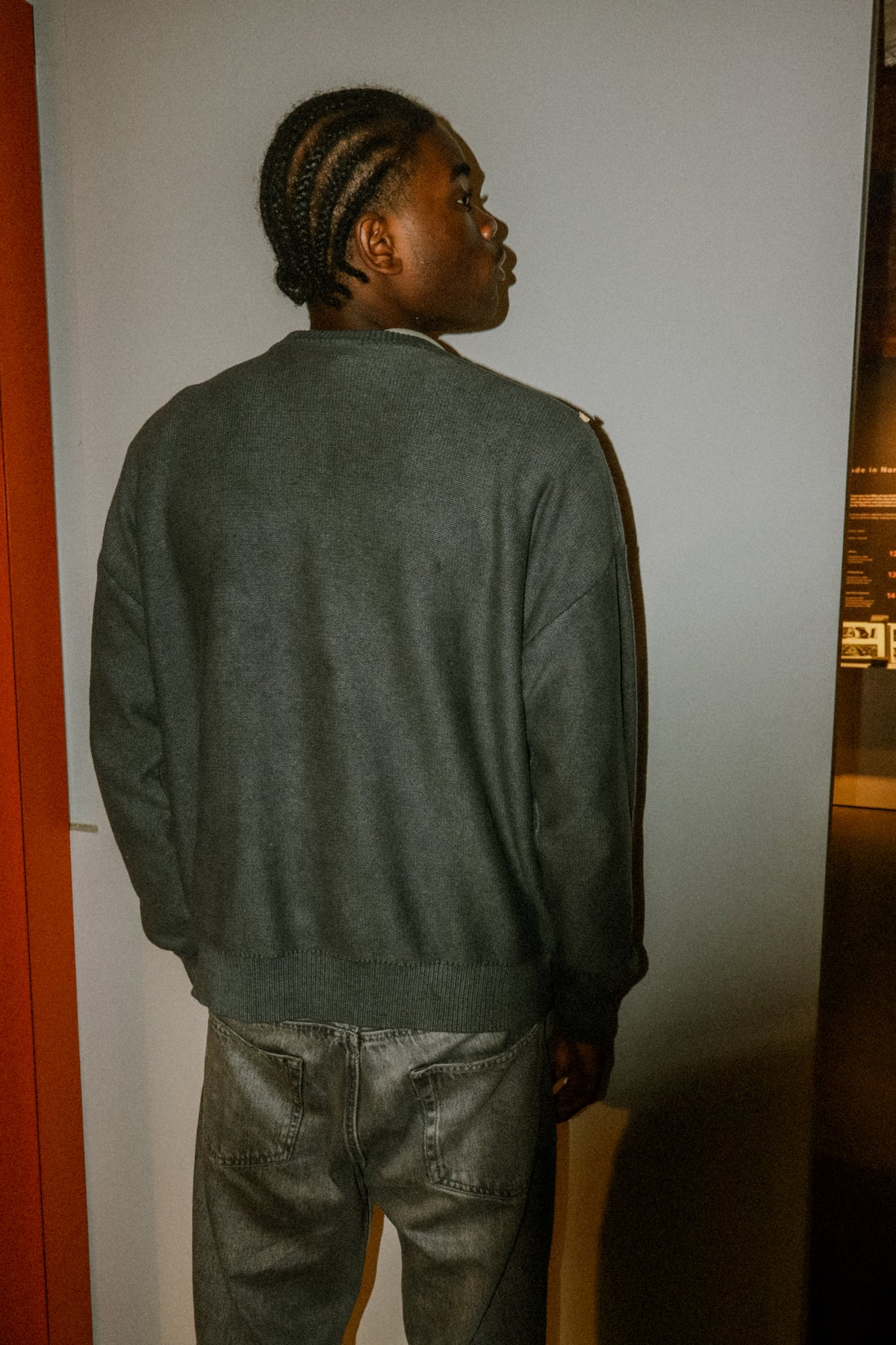 Knitted ‘His Legacy Reigns’ Sweater